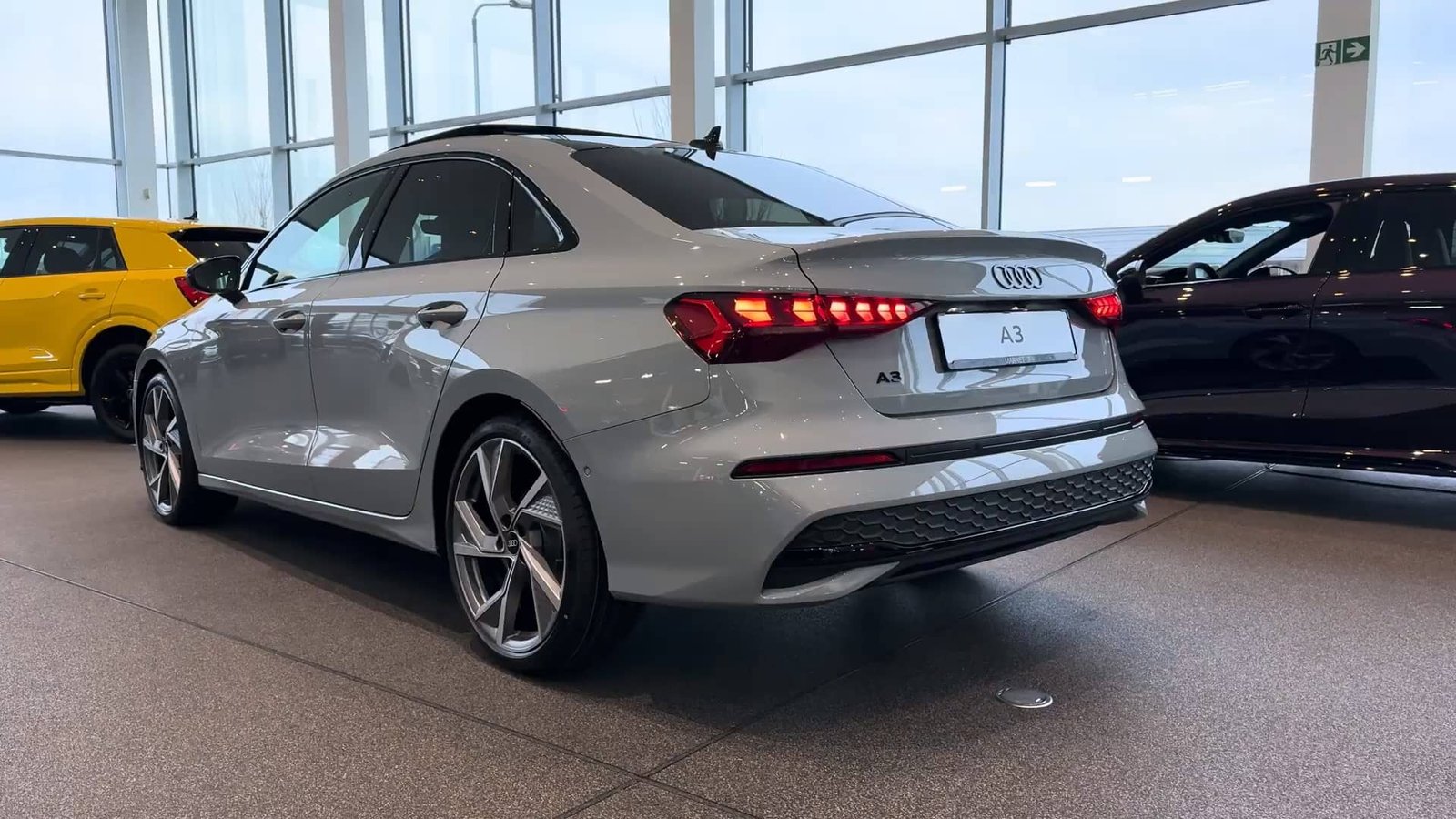 Back Left Audi A3 Sedan 2026