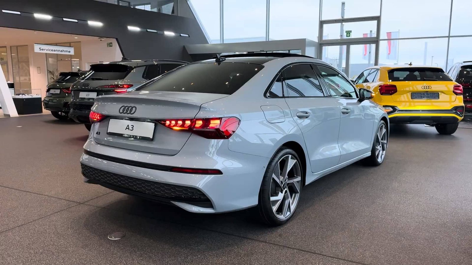 Back Right Audi A3 Sedan 2026