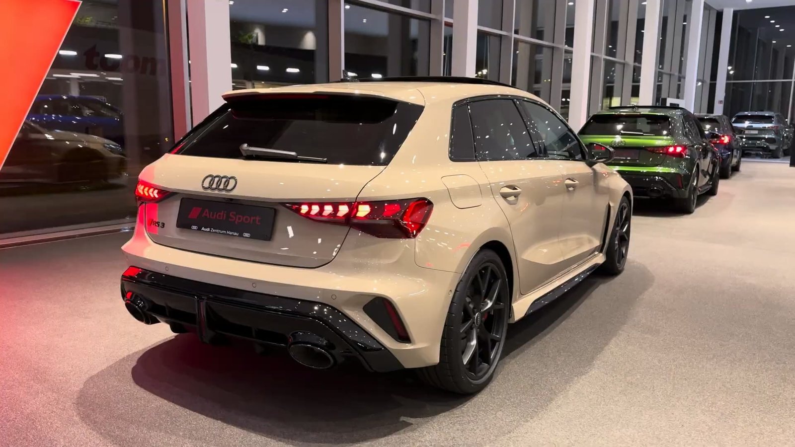 Back Right Audi RS3 Sportback 2026