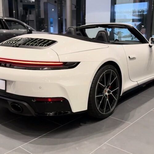 Back Right Porsche 911 Carrera 4S Cabriolet 2026 Back Right Porsche 911 Carrera 4S Cabriolet 2026