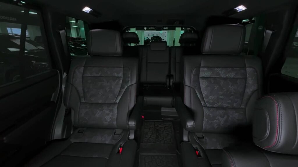 Back Seats 2025 Toyota Sequoia