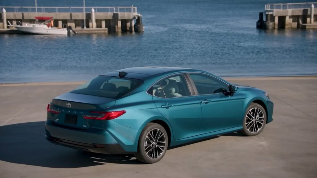Blue 2026 Toyota Camry Redesign