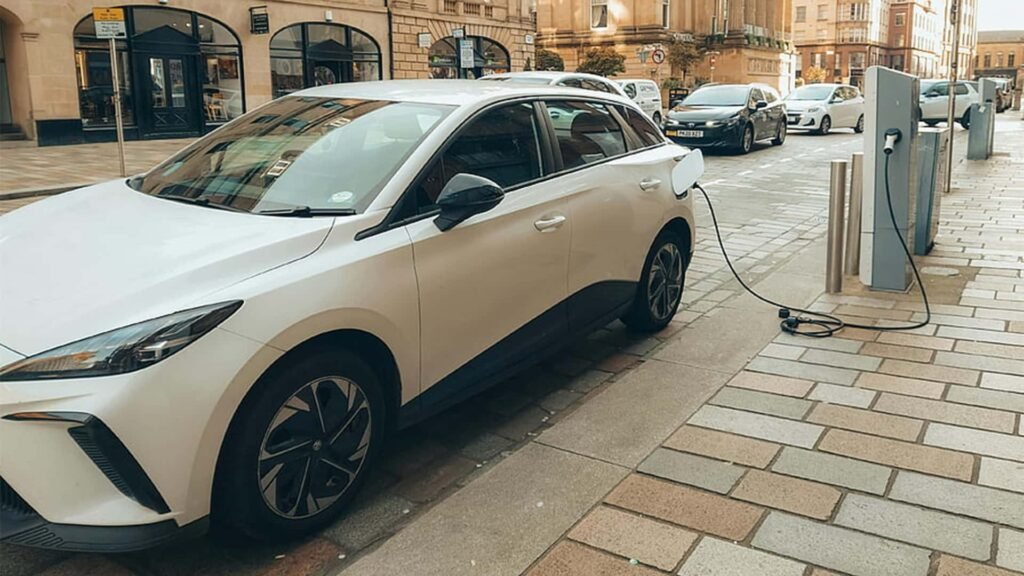 Charge an EV at Outside