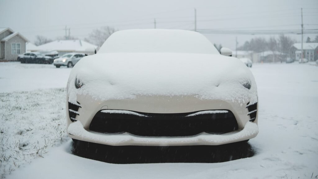 Electric Car in Cold Weather