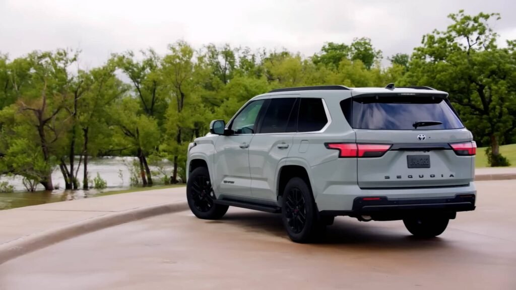Green Toyota Sequoia 2025