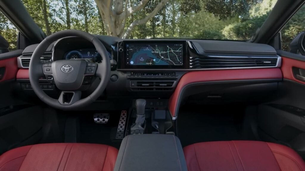 Interior 2026 Toyota Camry Redesign