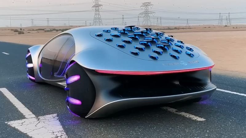 Mercedes-Benz Vision AVTR: The Most Radical Concept Car Ever Built ...