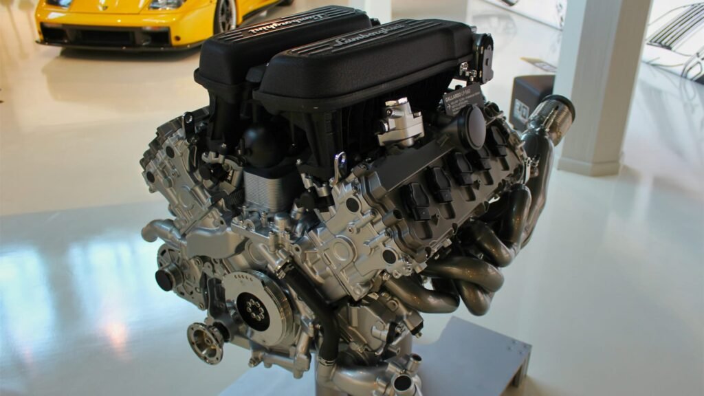 Modern Engine Car's Heart