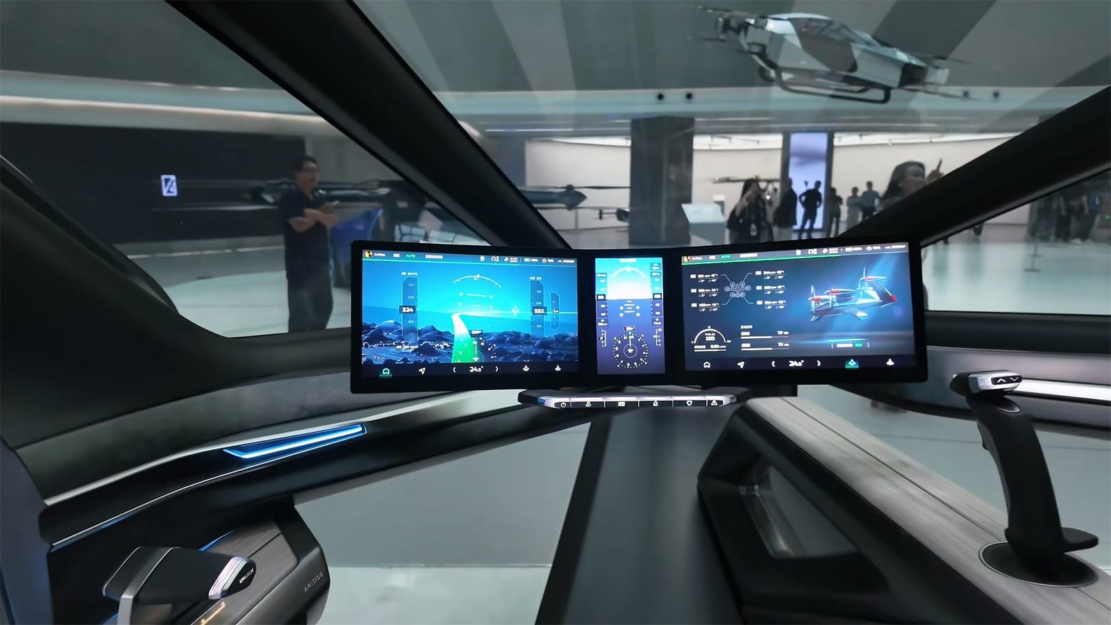 Screen XPENG HT A868 Electric Flight 2025