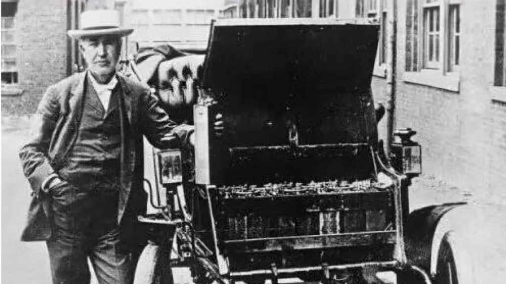 Thomas Edison Electric car