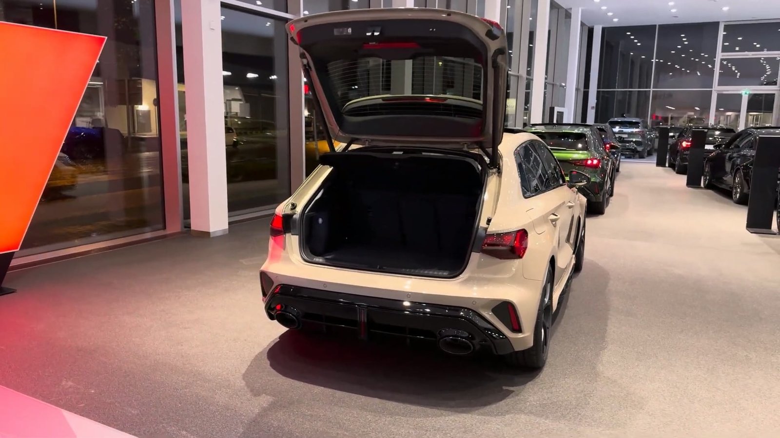 Trunk Audi RS3 Sportback 2026