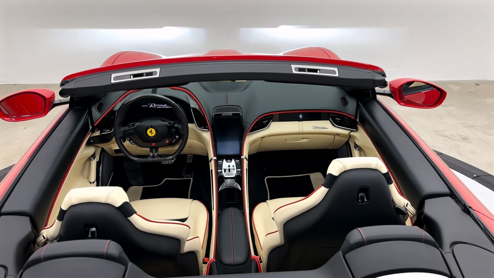 Front Cabin 2025 Ferrari Roma Spider