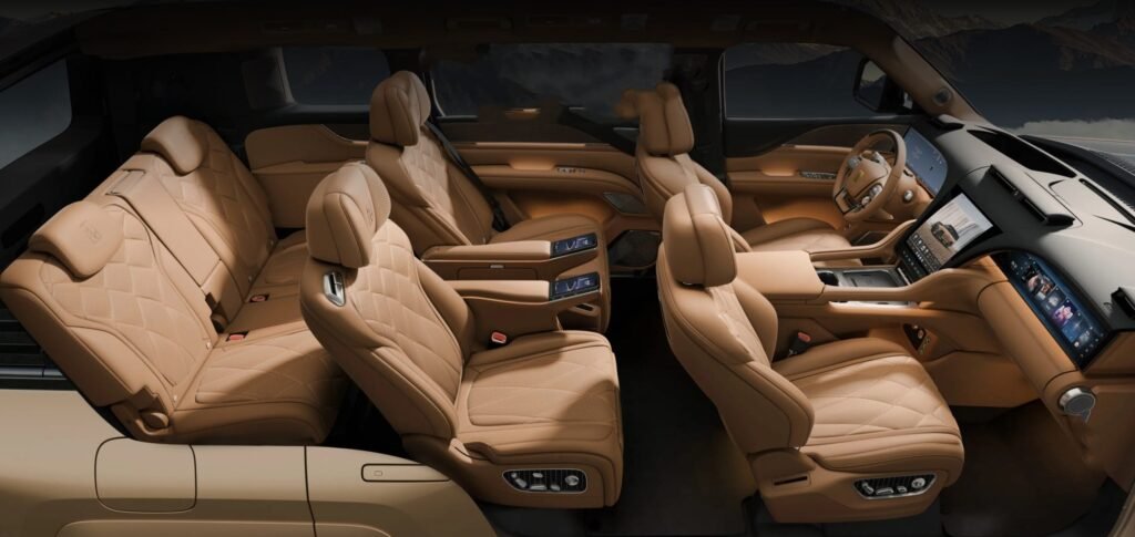 Interior BYD YangWang U8L