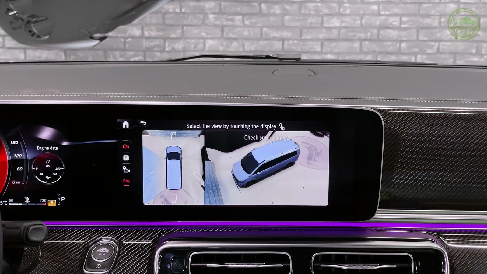 Screen Display 2 2026 Mercedes V Class Inferno