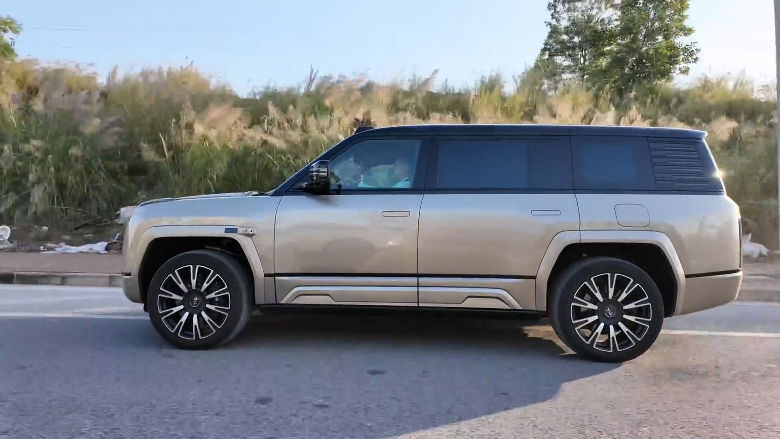 Side 2026 BYD Yangwang U8L