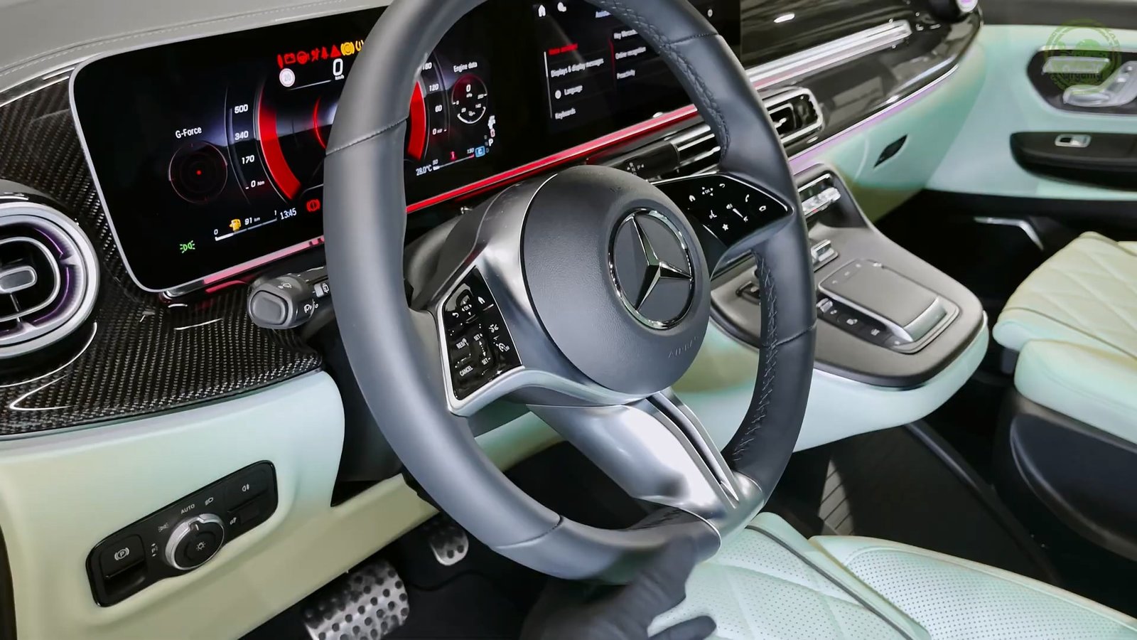 Steering 2026 Mercedes V Class Inferno