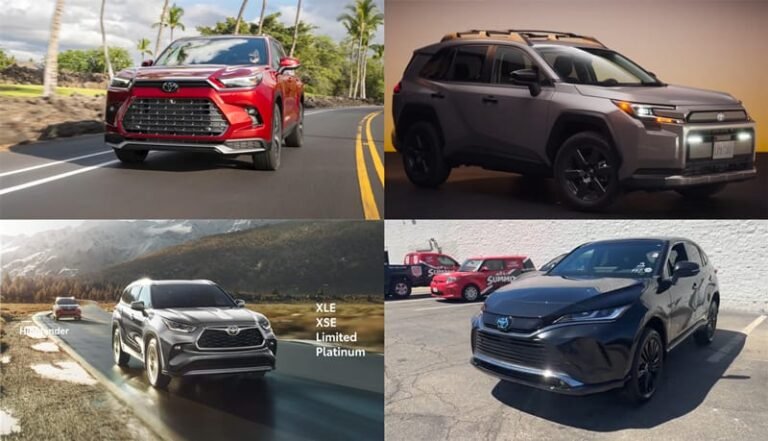 Top 10 Toyota SUVs for Families in 2026