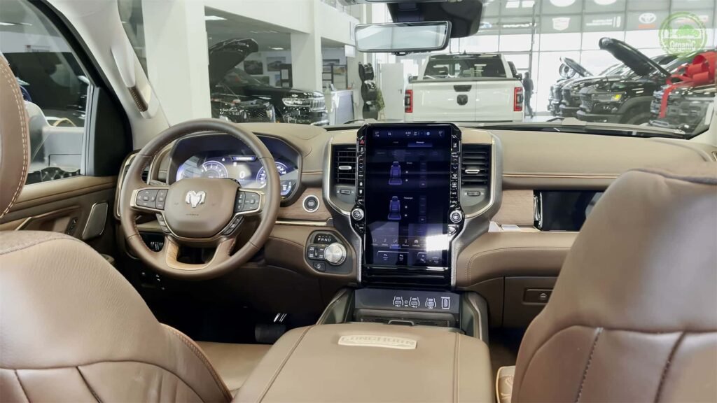 Interior Front 2026 Dodge RAM 1500 Longhorn