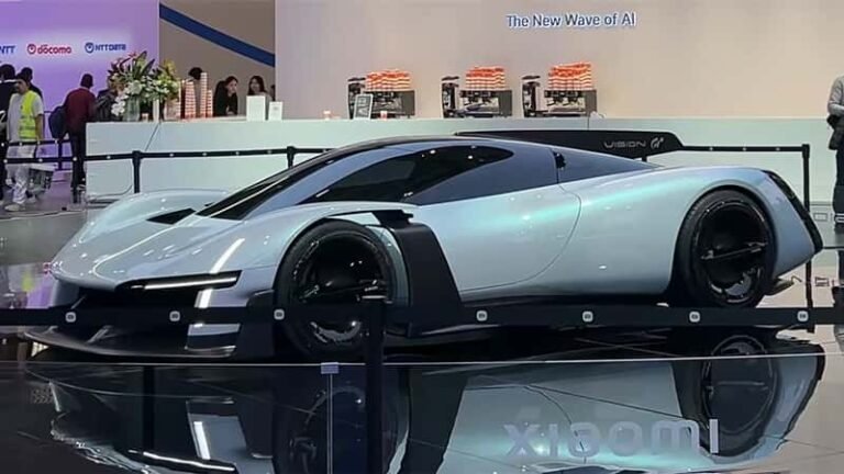Xiaomi Vision GT, 2026 Super Car Pure Electric Catchs Whole World Attention