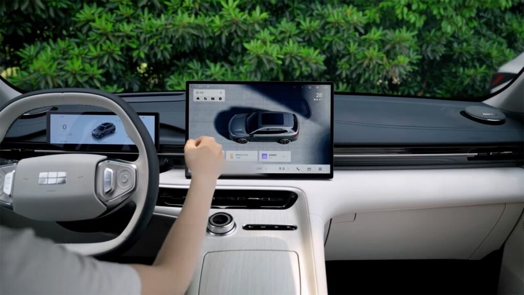 Front Interior 2026 Geely Galaxy E5