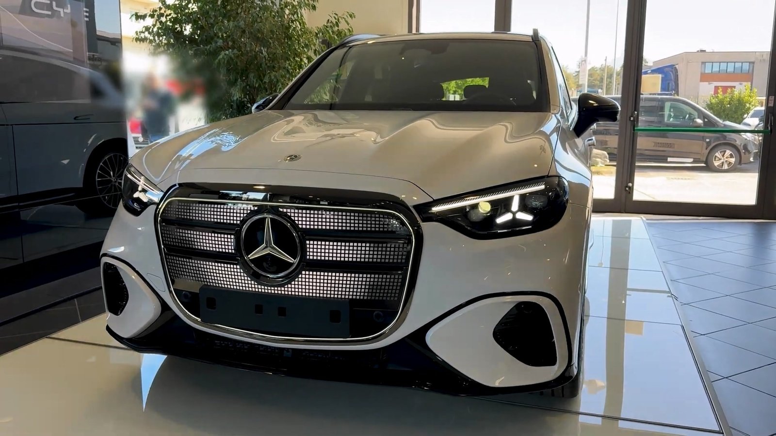 Front Side 2027 Mercedes GLC EV