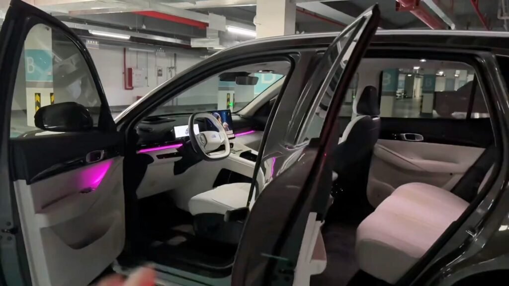 Interior 2026 Geely Galaxy E5