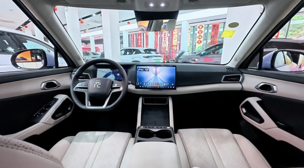 Interior BYD Yuan UP 2026