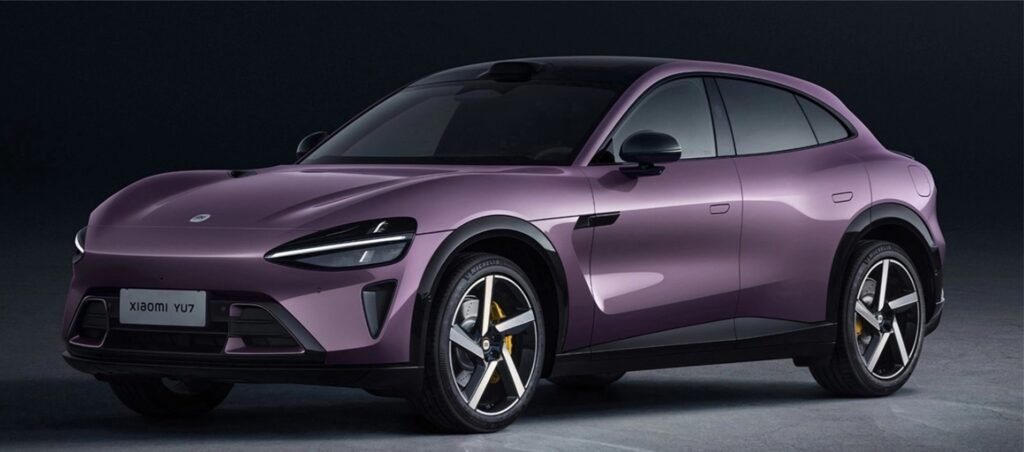 Purple 2026 Xiaomi YU7