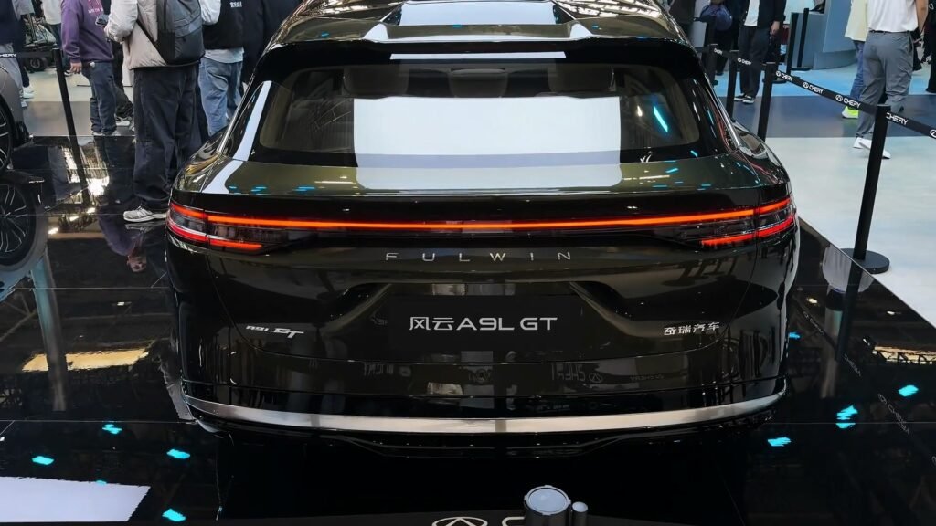 Rear 2026 Chery Fengyun A9L GT
