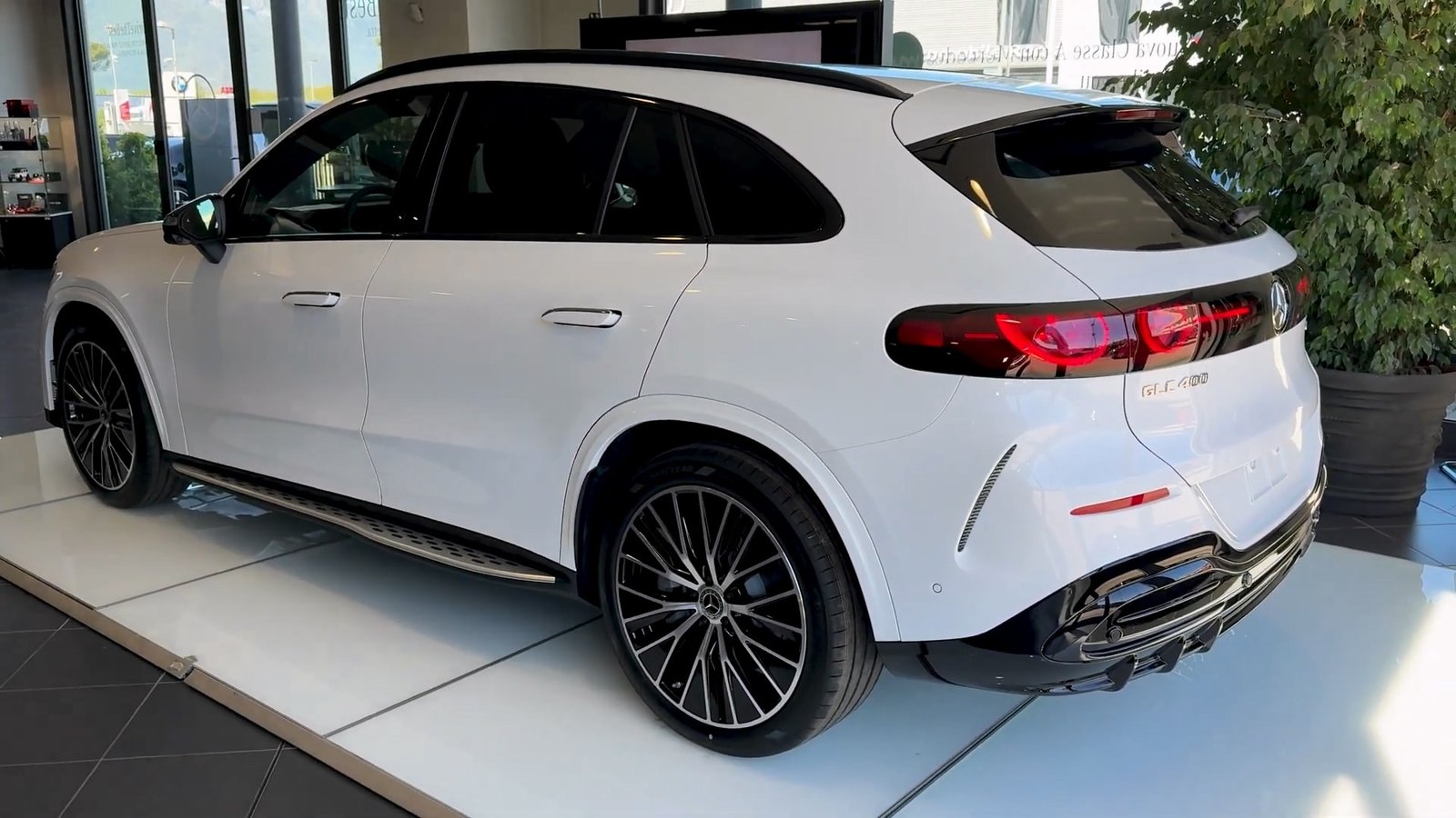 Rear Side 2027 Mercedes GLC EV