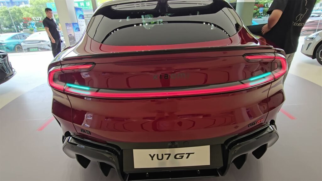 Rear Xiaomi YU7 GT 2026