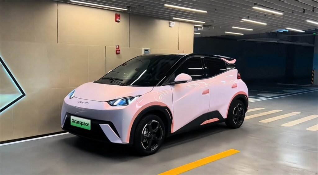 Side BYD Seagull 2026