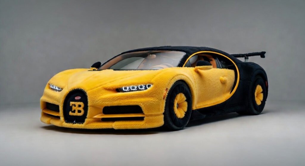 Bugatti With Fluffy