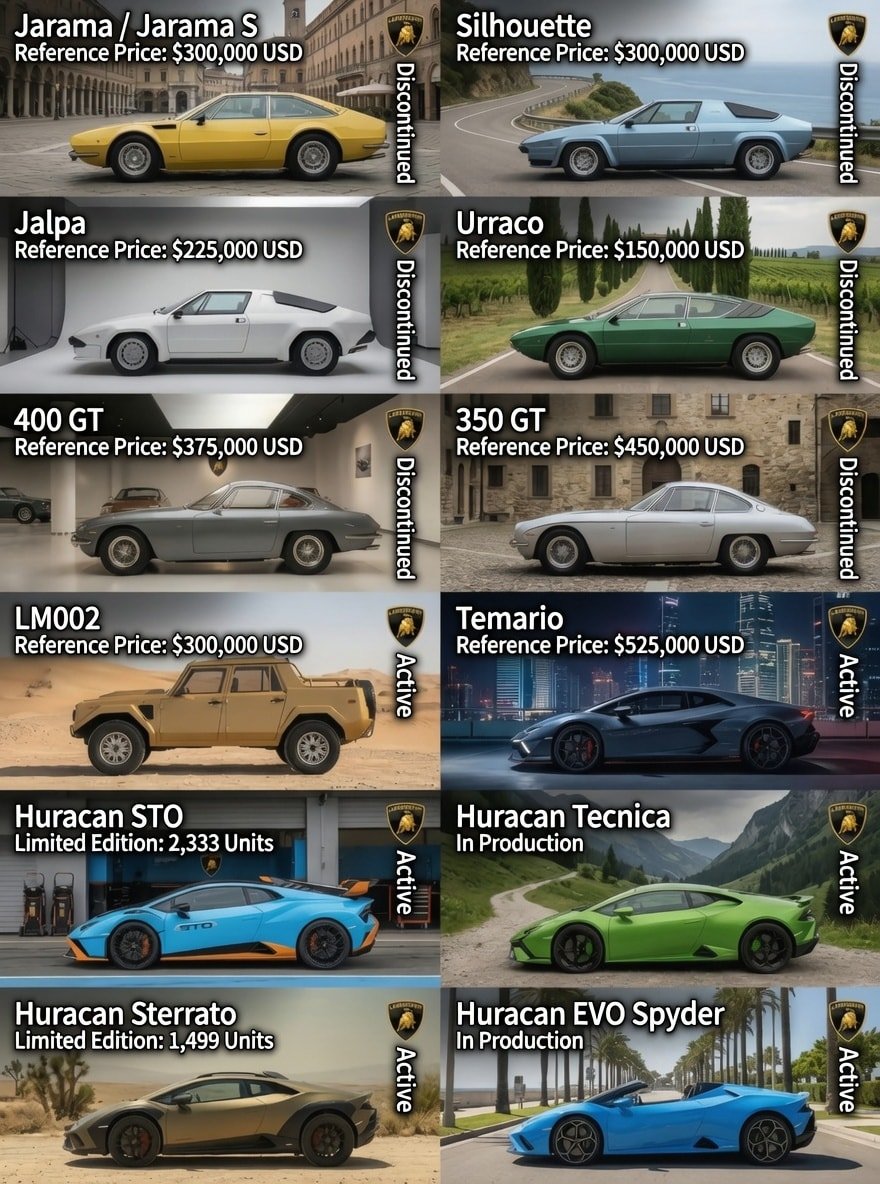 Every Lamborghini Model (5)