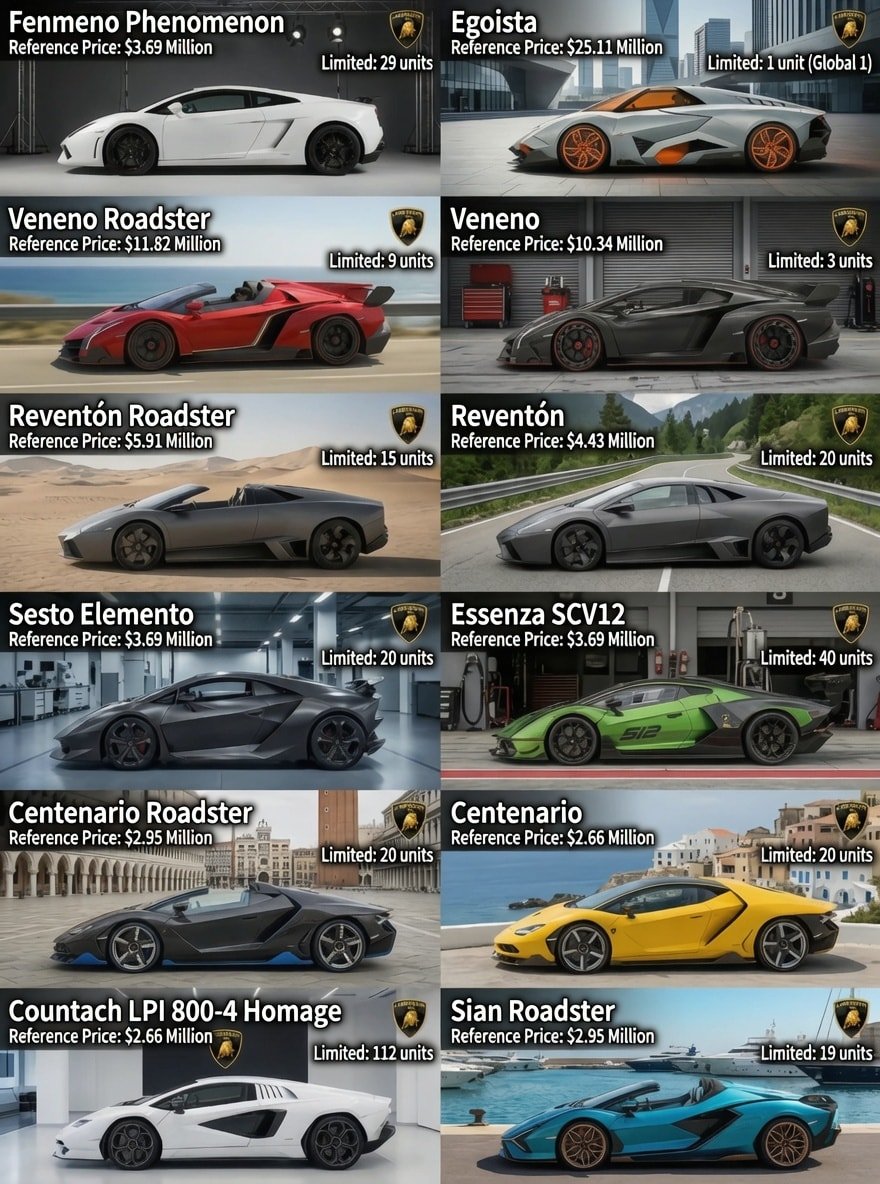 Every Lamborghini Model (6)