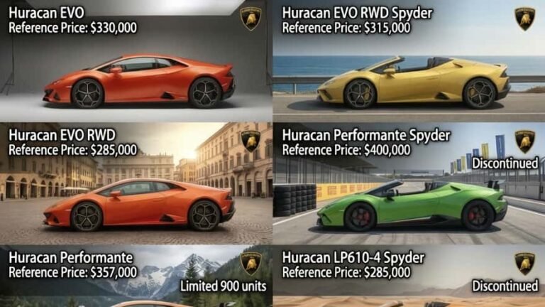 Every Lamborghini Model from 1963 to 2026