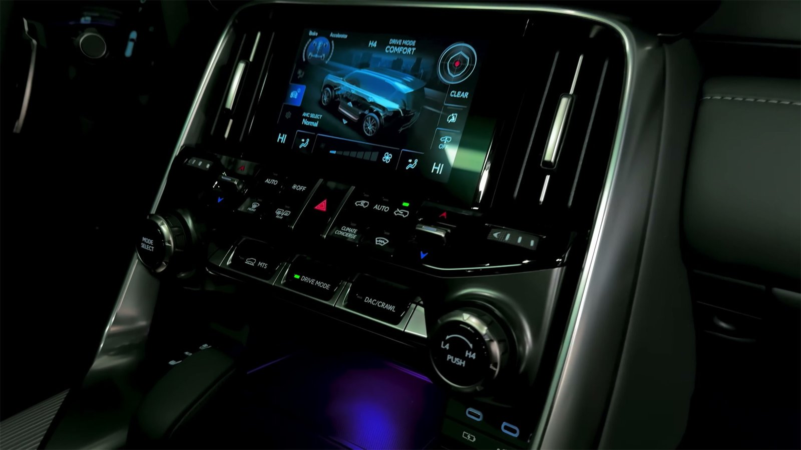 Interior 2026 Lexus LX700h (3)