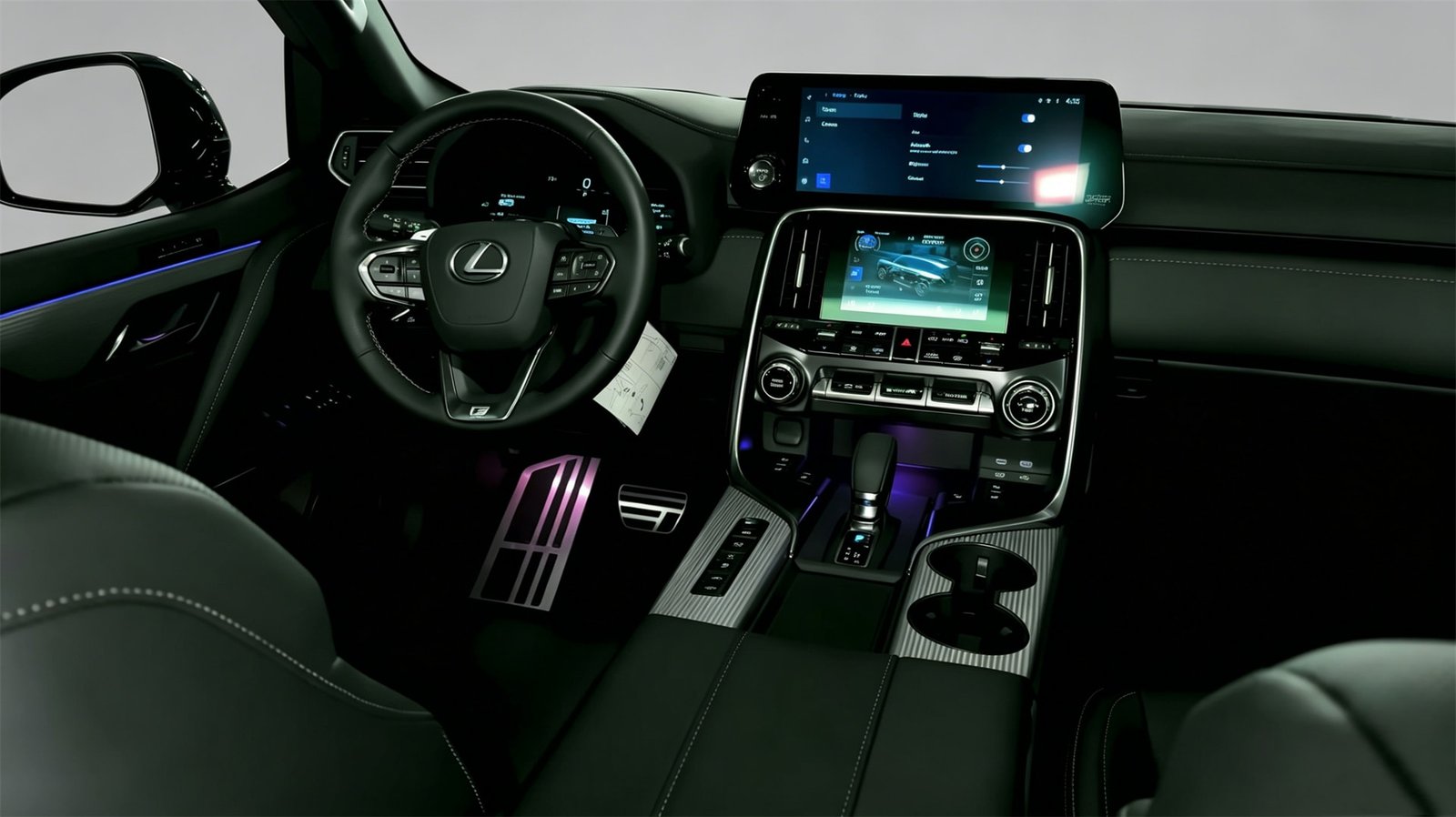 Interior 2026 Lexus LX700h (8)