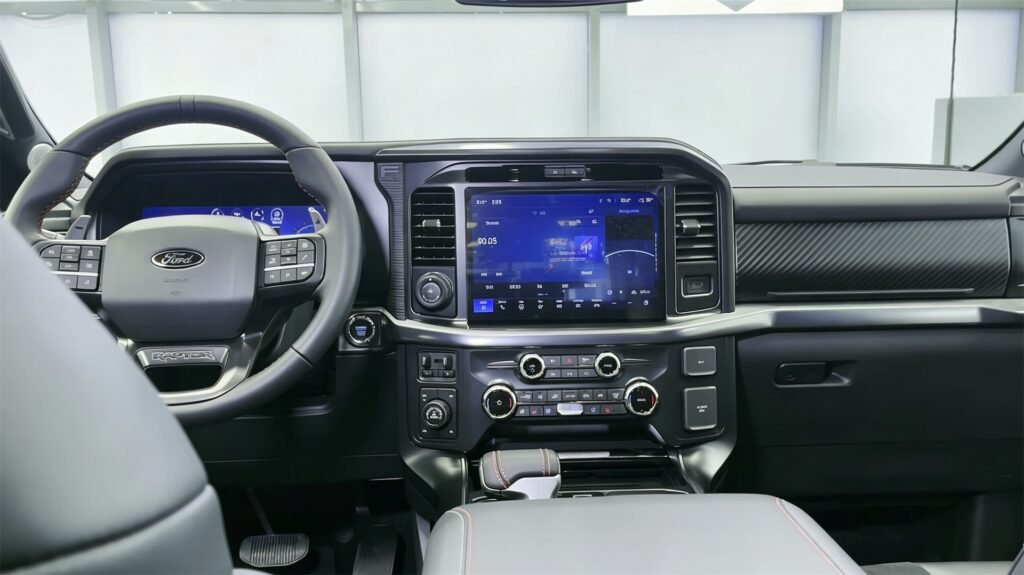 Interior 2027 Ford F 150 (2)
