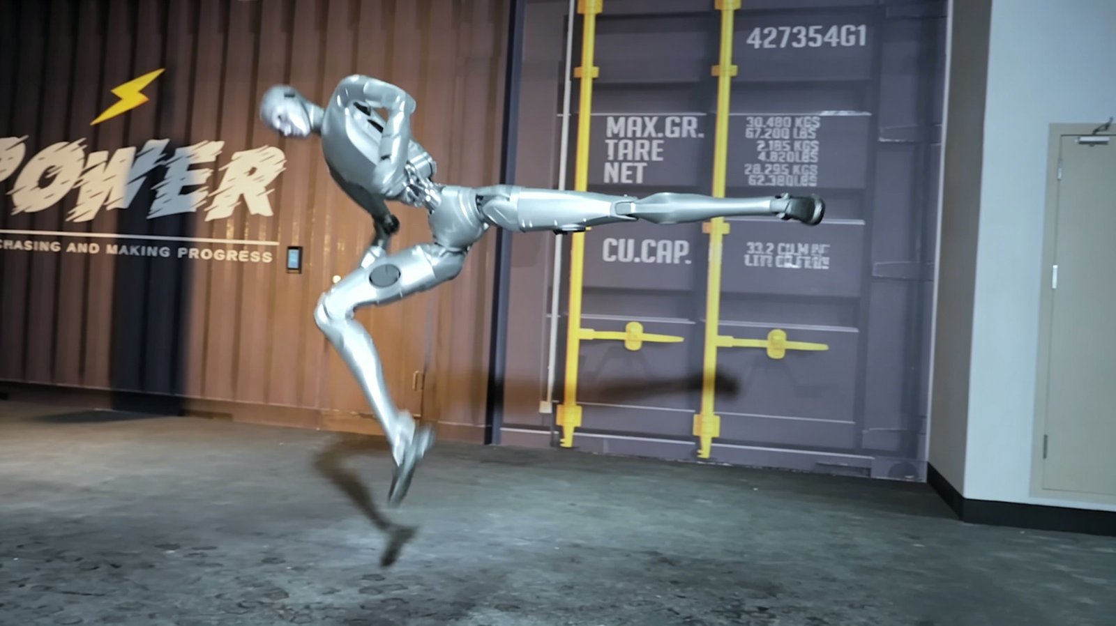 Jump Kick Unitree H2