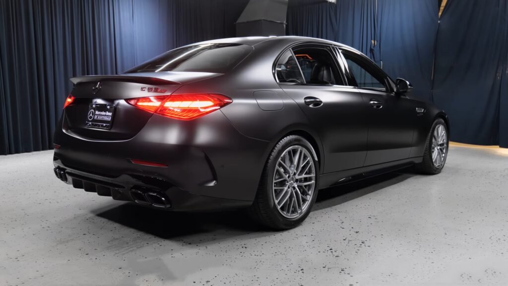 Rear Side 2026 Mercedes AMG C 63 S E Performance