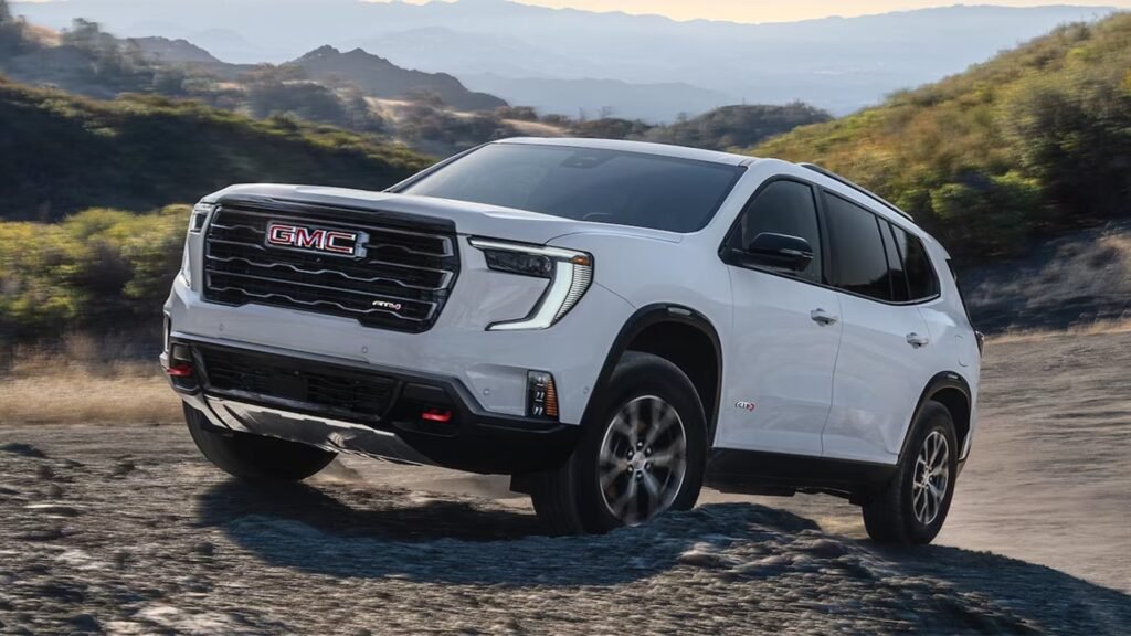Top 9 2026 GMC Acadia Best Midsize 3 Row SUVs of 2026