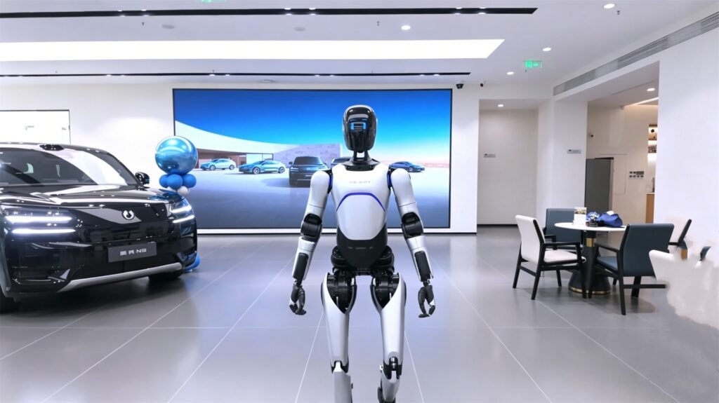 Working AgiBot A2 Humanoid Robot (1)