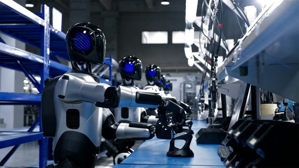 Working AgiBot A2 Humanoid Robot (2)