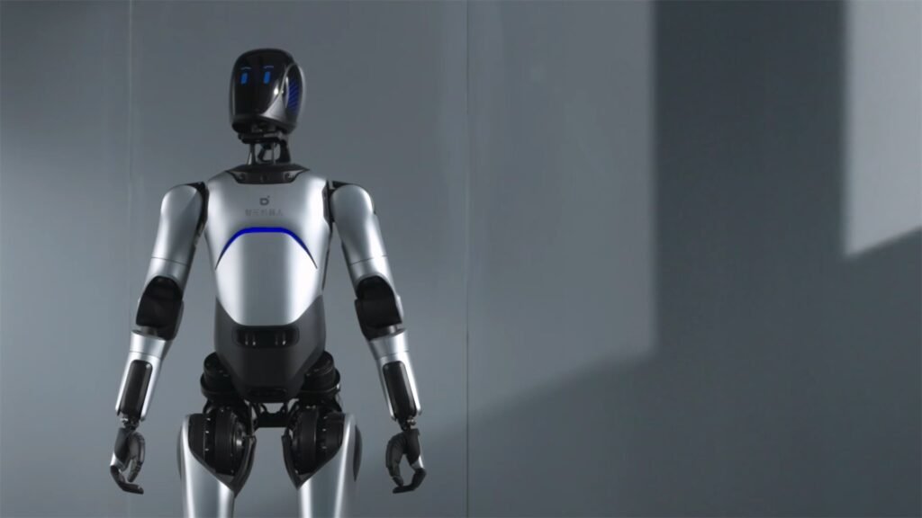Working AgiBot A2 Humanoid Robot (4)