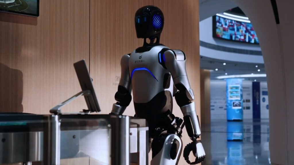 Working AgiBot A2 Humanoid Robot (6)